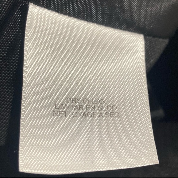 JONES NEW YORK Sz 12 Wrap Silk Cotton Sheer Tab Sleeve Floral  Hem Bow Dress - Picture 17 of 17